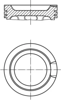 MAHLE Поршень MAHLE / KNECHT 033 16 02