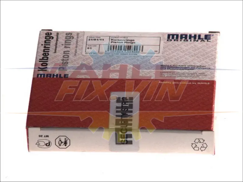 Кільця поршневі MAHLE MAHLE / KNECHT 033 16 N0 (фото 1)