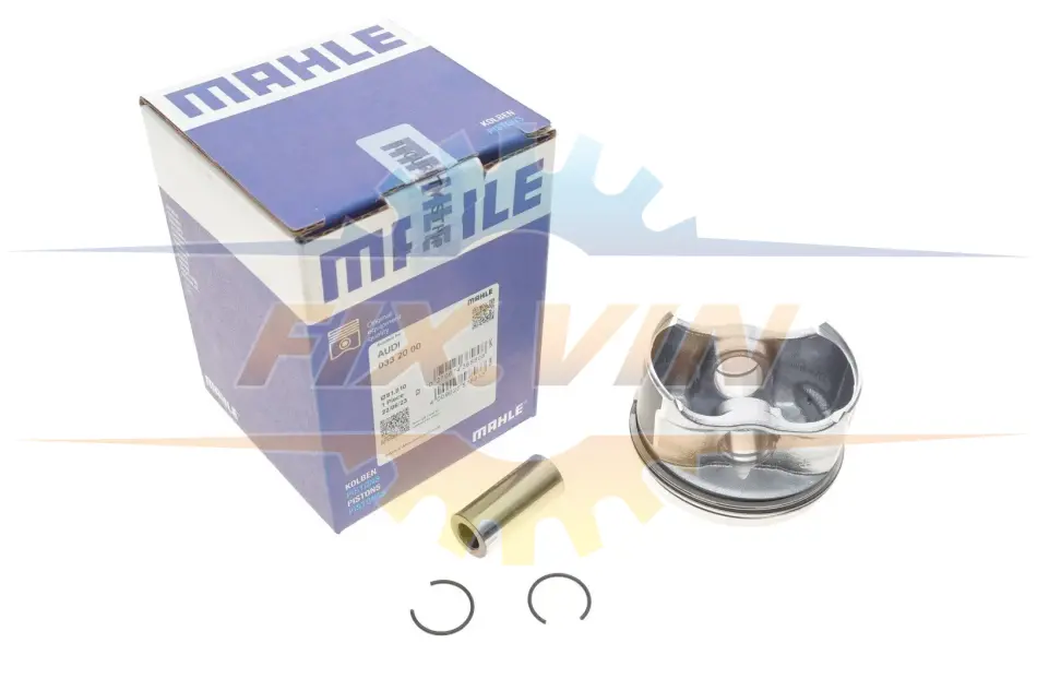 Поршень з кільцями VAG 81,01 1,6i AHL/ALZ/ANA/AVU/AYD/BFQ/BFS/BGU/BSE/BSF (вир-во Mahle) MAHLE / KNECHT 0332000 (фото 1)