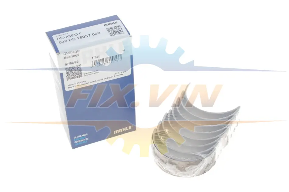 Вкладиші шатунні Mahle PEUGEOT MAHLE / KNECHT 039PS18037000 (фото 1)