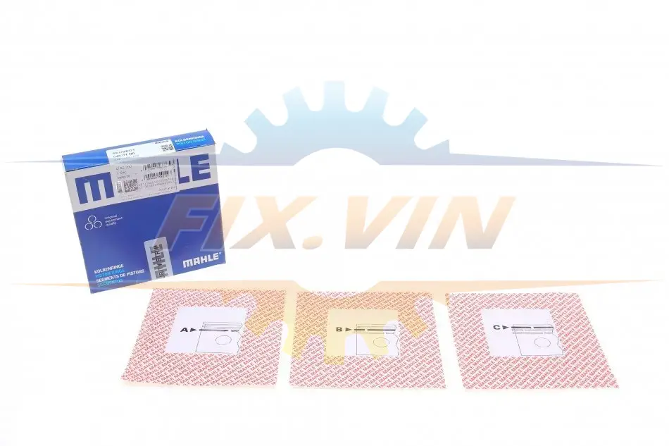 Кільця поршневі MAHLE MAHLE / KNECHT 040 01 N0 (фото 1)