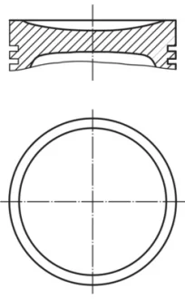 A_Поршень Mahle CITROEN/PEUGEOT Berlingo,C2,C3,Xsara,1007,Partner,206,306,307 1,4 95- MAHLE / KNECHT 0401100