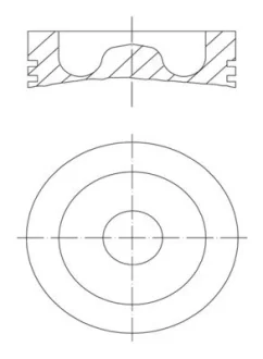Поршень MAHLE / KNECHT 0617000