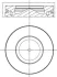 Поршень BMW 3 (E90/F30/F80)/5 (E60/F10)/X5 (F15/F85) 2.0D (N47) 04-18 (84.00mm/STD) MAHLE / KNECHT 081 PI 00113 000 (фото 1)