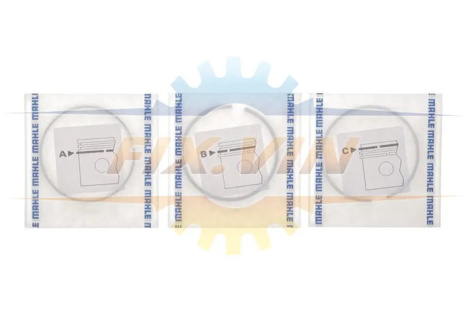 Кільця поршневі BMW 3 (F30, F35, F80)/5 (G30, F90) 2.0d (B47) 16- (84.00mm/STD) (1.5-1.5-2) MAHLE / KNECHT 081 RS 00128 0N0 (фото 1)