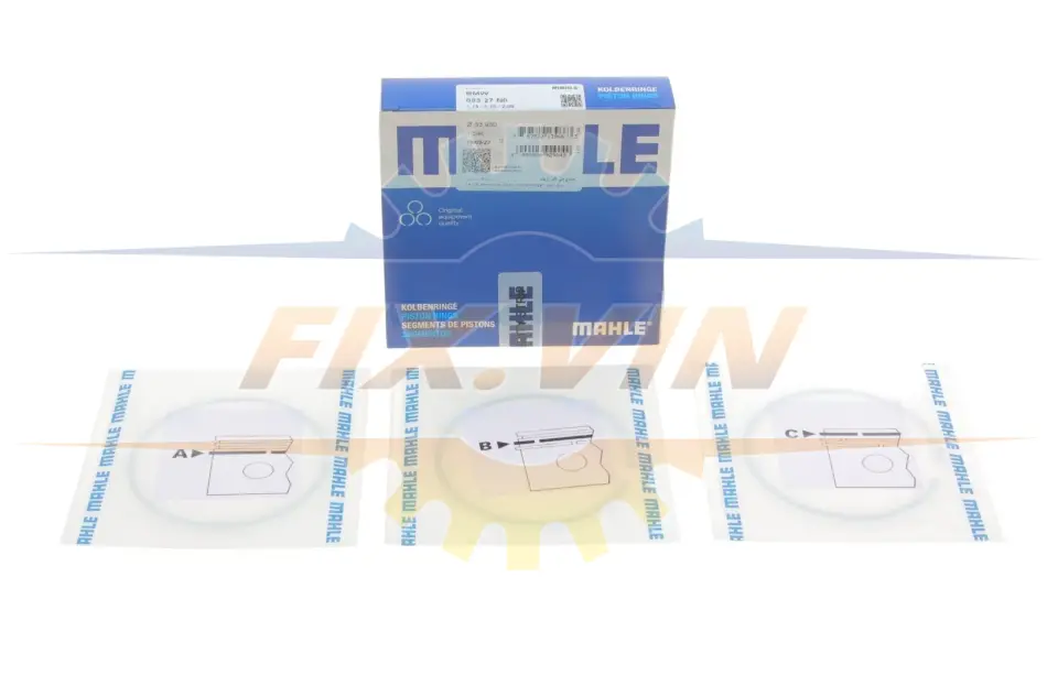 Комплект поршневих кілець Mahle BMW N47D20A MAHLE / KNECHT 08327N0 (фото 1)