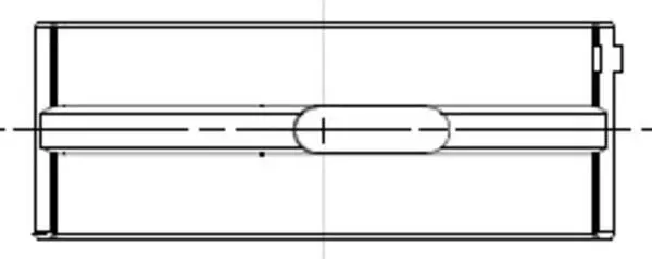 Підшипник ковзання MAHLE / KNECHT 213HL21652050 (фото 1)