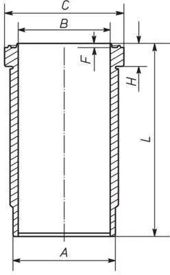 Втулка MAHLE / KNECHT 227WN6700 (фото 1)