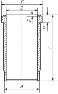 Втулка MAHLE / KNECHT 227WN6700