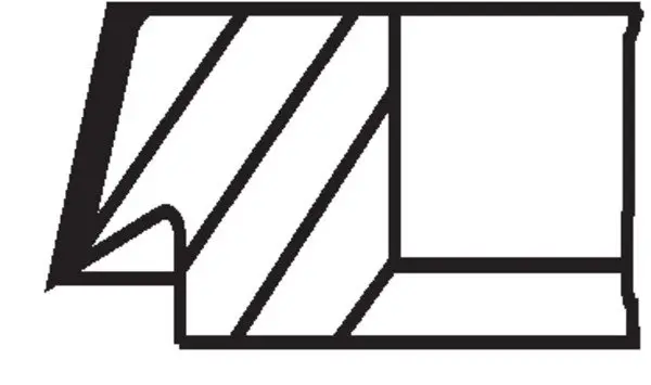 A_Комплект поршневих кілець HYUNDAI/KIA \'\'2.0 G4KD \'\'10>> MAHLE / KNECHT 681RS001090N0 (фото 1)