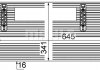 Радіатор кондиціонера MAHLE / KNECHT AC 457 000S (фото 1)