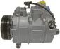 Компресор кондиціонера BMW 5(E60)/7(E65) \'\'02-10 MAHLE / KNECHT ACP100000S (фото 3)