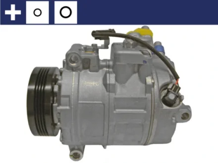 Компресор кондиціонера BMW 5(E60)/7(E65) \'\'02-10 MAHLE / KNECHT ACP100000S