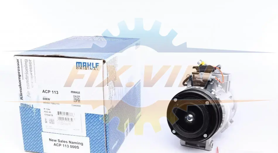 Компресор кондиціонера MAHLE MAHLE / KNECHT ACP 113 000S (фото 1)