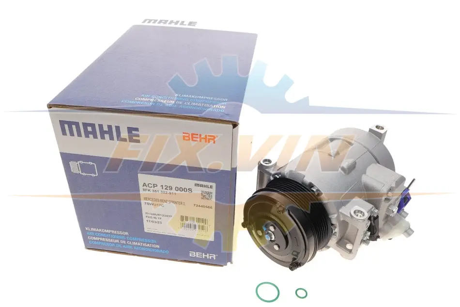 Компресор кондиціонера MAHLE / KNECHT ACP 129 000S (фото 1)