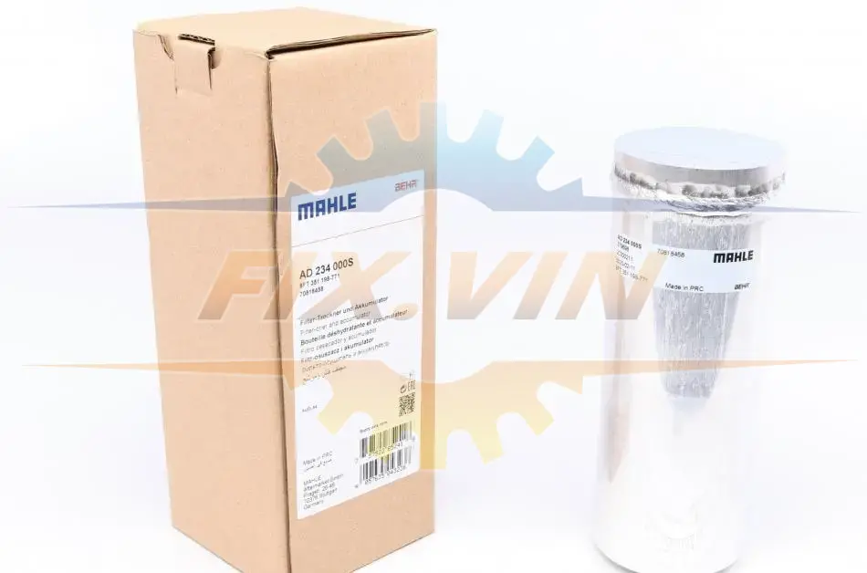 Фільтр-осушувач кондиціонера MAHLE MAHLE / KNECHT AD 234 000S (фото 1)