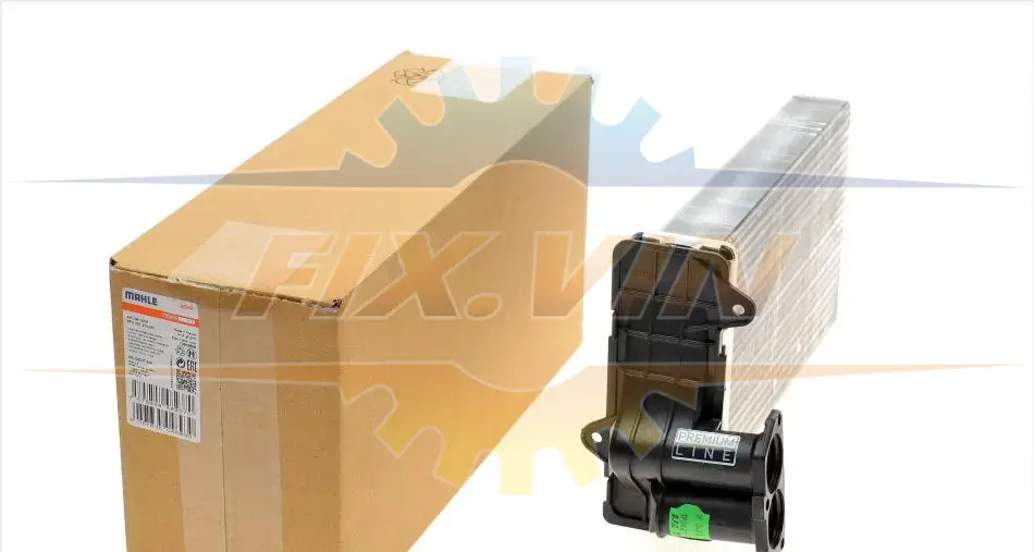 Радіатор пічки 206 98- 1.1-2.0 (Premium Line! OE) MAHLE / KNECHT AH 194 000P (фото 1)