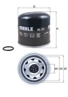 Фільтр осушувача Leyland-DAF MAHLE / KNECHT AL 22