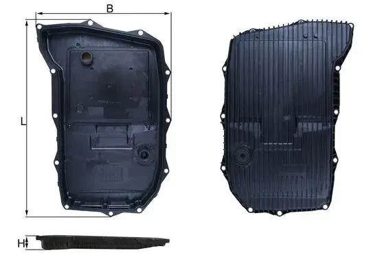 Фільтр АКПП Audi A4/A5/A8/Q5/Q7/VW Touareg 2.0 TDI/2.0 TFSI/3.0 TDI 15- MAHLE / KNECHT HX 255 (фото 1)