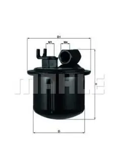 Фільтр паливний Mahle Honda, Rover, знято з виробництва MAHLE / KNECHT KL183