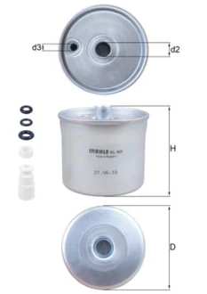 Паливний фільтр MAHLE / KNECHT KL468