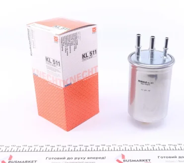 Фильтр топливный FORD TRANSIT 1.8 TDCI 06-13 (пр-во Knecht-Mahle) MAHLE / KNECHT KL 511
