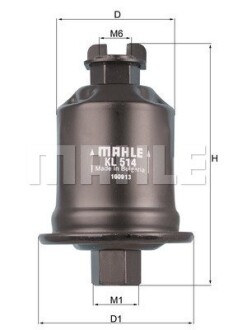 Фільтр паливний Mahle TOYOTA MAHLE / KNECHT KL514