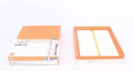 Фільтр повітряний KNECHT MAHLE / KNECHT LX 1039
