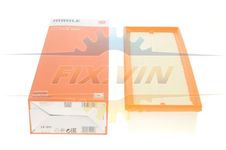 Фільтр повітряний Mahle VW MAHLE / KNECHT LX 1211 (фото 1)