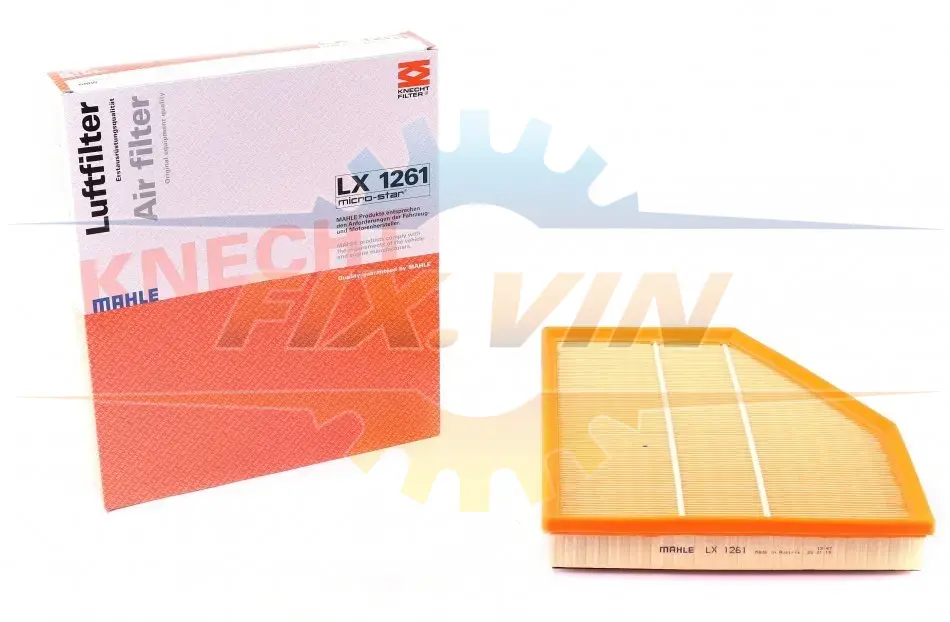 Фільтр повітряний KNECHT MAHLE / KNECHT LX 1261 (фото 1)