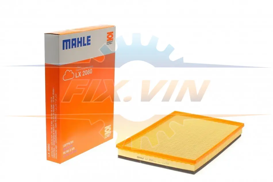 Фільтр повітряний Mahle Renault MAHLE / KNECHT LX 2080 (фото 1)