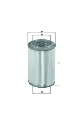 Фільтр повітряний MAHLE / KNECHT LX2689 (фото 1)