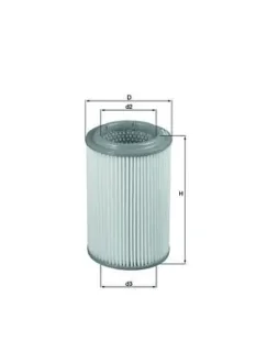 Фільтр повітряний MAHLE / KNECHT LX2689