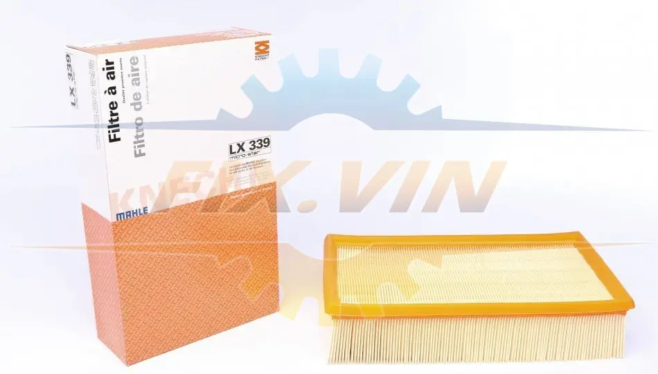 Фільтр повітряний AUDI (вир-во Knecht-Mahle) MAHLE / KNECHT LX 339 (фото 1)