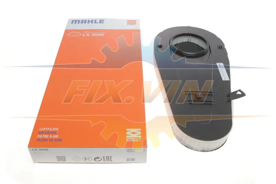 Фільтр повітряний Mahle BMW 5 F10 520-535d, 7 F01 730-740d MAHLE / KNECHT LX 3598 (фото 1)