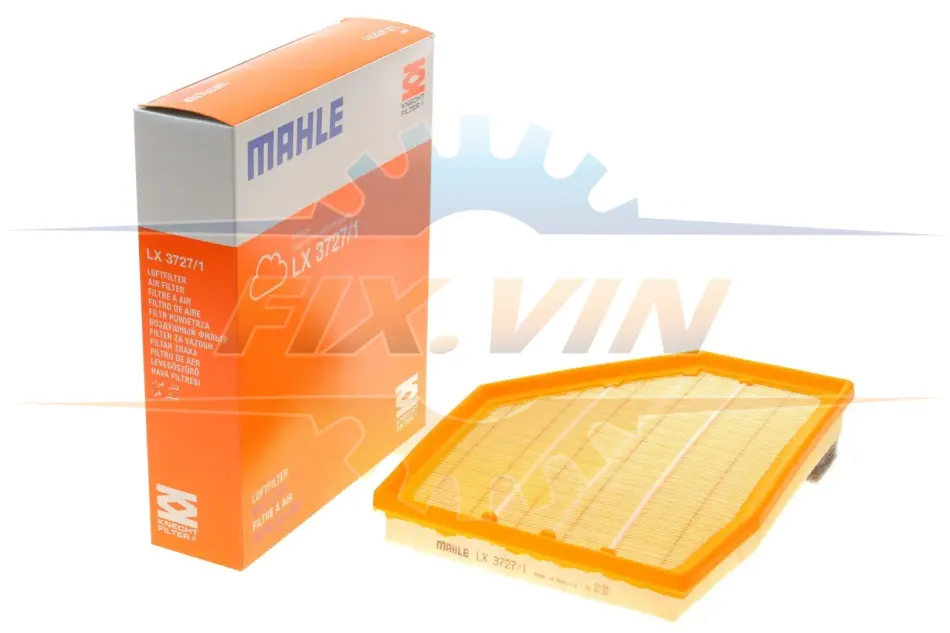 Фільтр повітряний KNECHT MAHLE / KNECHT LX 3727/1 (фото 1)