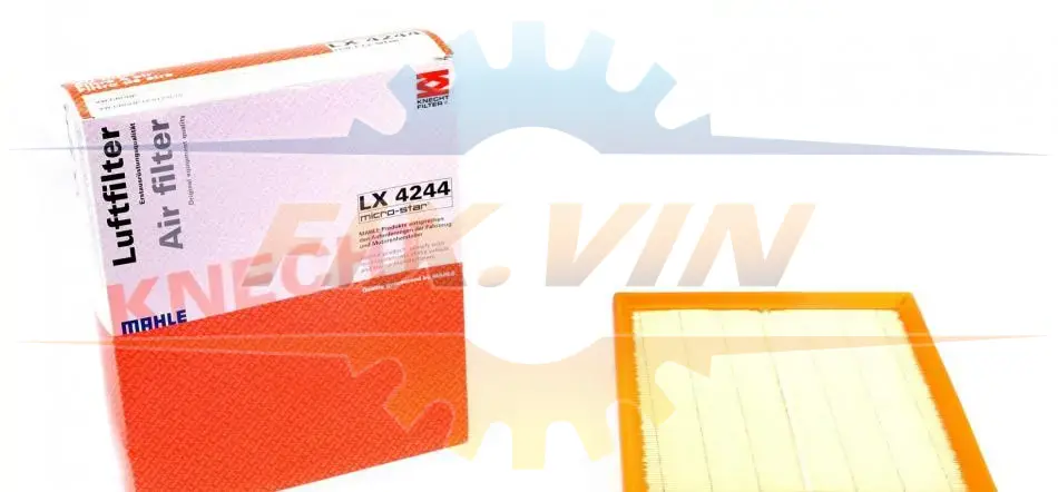 Фільтр повітряний SKODA/AUDI "1,6-1,8 "15>> MAHLE / KNECHT LX4244 (фото 1)