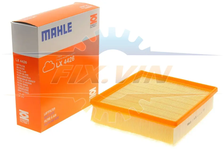 Фільтр повітряний Mahle Mitsubishi L200 19- / Jeep Grand Cherokee 3.6 16- MAHLE / KNECHT LX4426 (фото 1)