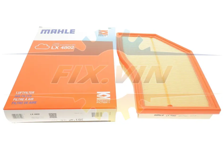 Повітряний фільтр Mahle MERCEDES A/B/CLA/GLA/GLB d \'\'OM654 \'\'18>> MAHLE / KNECHT LX4802 (фото 1)