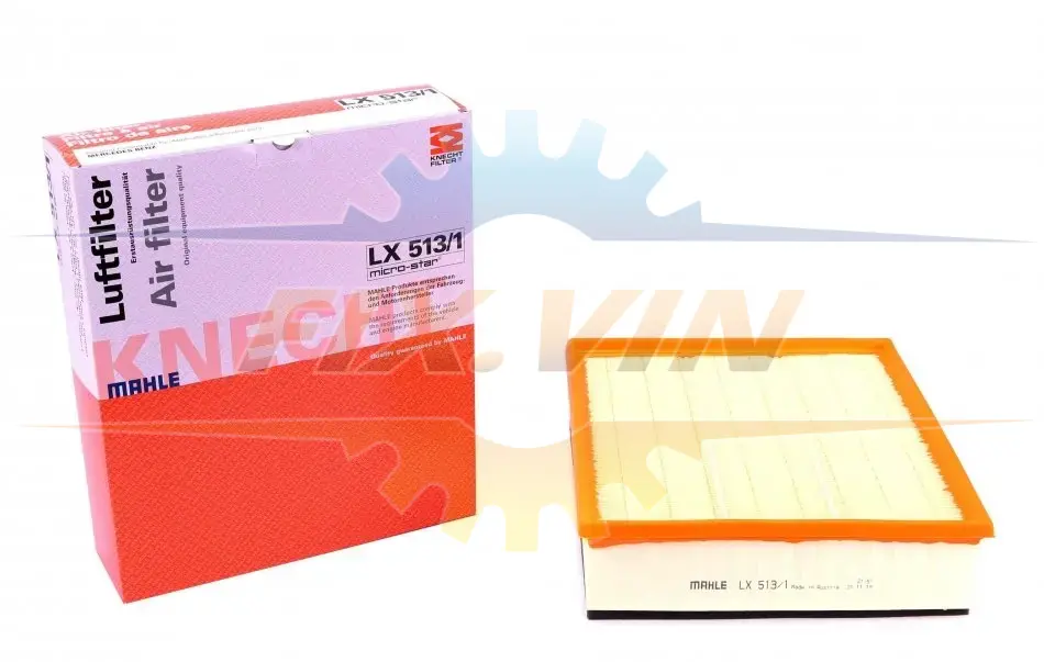 Фільтр повітряний KNECHT MAHLE / KNECHT LX 513/1 (фото 1)