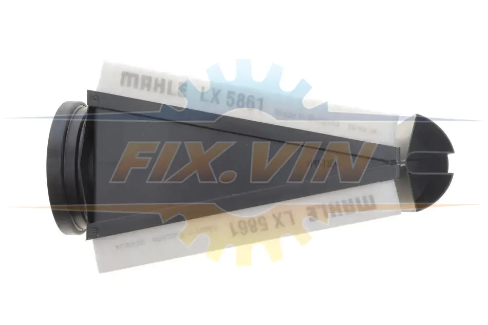 Фільтр повітряний MB C-class (W205) 2.2CDI OM651 14-18/GLC (X253) 2.2CDI OM651 15-19 MAHLE / KNECHT LX 5861 (фото 1)