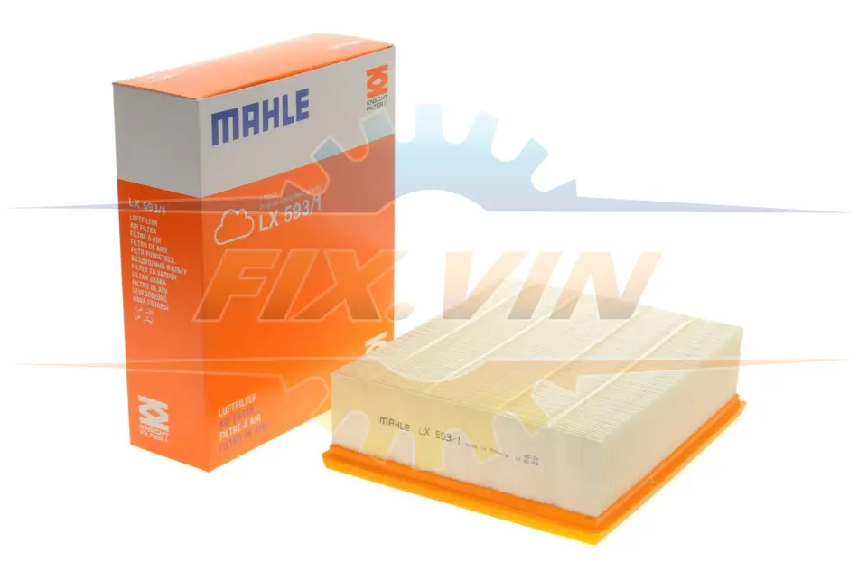 Фільтр повітряний KNECHT MAHLE / KNECHT LX 593/1 (фото 1)