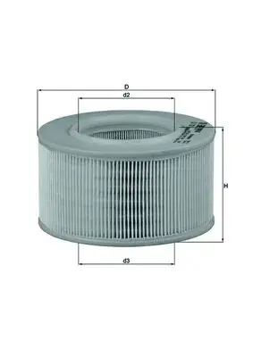 Фильтр MAHLE / KNECHT LX720 (фото 1)