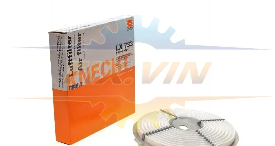Фільтр повітряний (вир-во Knecht-Mahle) MAHLE / KNECHT LX733 (фото 1)