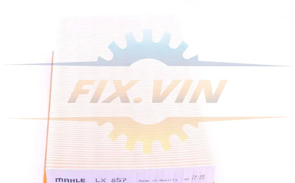 Фільтр повітряний Ford Transit 97-00 (короткий) MAHLE / KNECHT LX857 (фото 1)