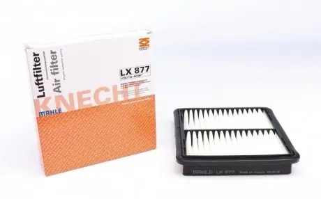Фільтр повітряний Mahle Daewoo MAHLE / KNECHT LX877