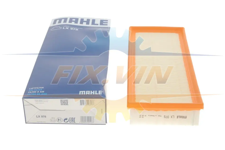 Фільтр повітряний KNECHT MAHLE / KNECHT LX 978 (фото 1)