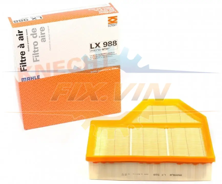 Фільтр повітряний Mahle BMW MAHLE / KNECHT LX 988 (фото 1)