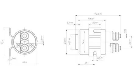 Реле стартера MAHLE / KNECHT MX39