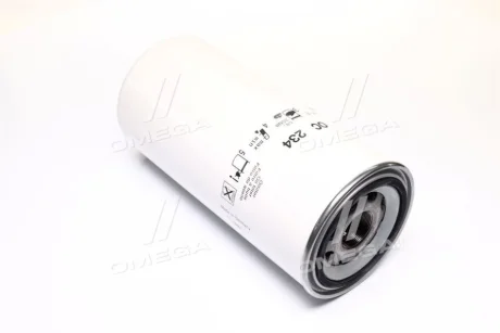 Масляный фильтр DAF O136 H=310 1 1/2"-16UN-2B, 0267714, 267714, 5001846644 MAHLE / KNECHT OC234